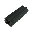 Wrs Sash Stup-3-1/4" X 3/4" Black Rubber Sash Stop-Protect 02-913